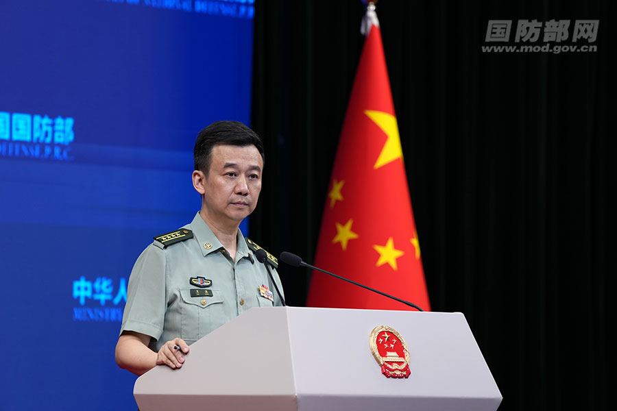 2024年6月国防部例行记者会文字实录(图2) 2024年6月国防部例行记者会文字实录(图2)